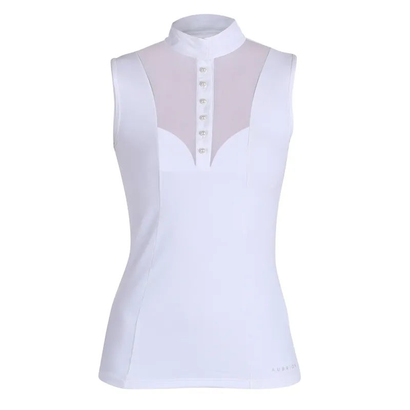 Aubrion Preston Ladies Show Shirt - White